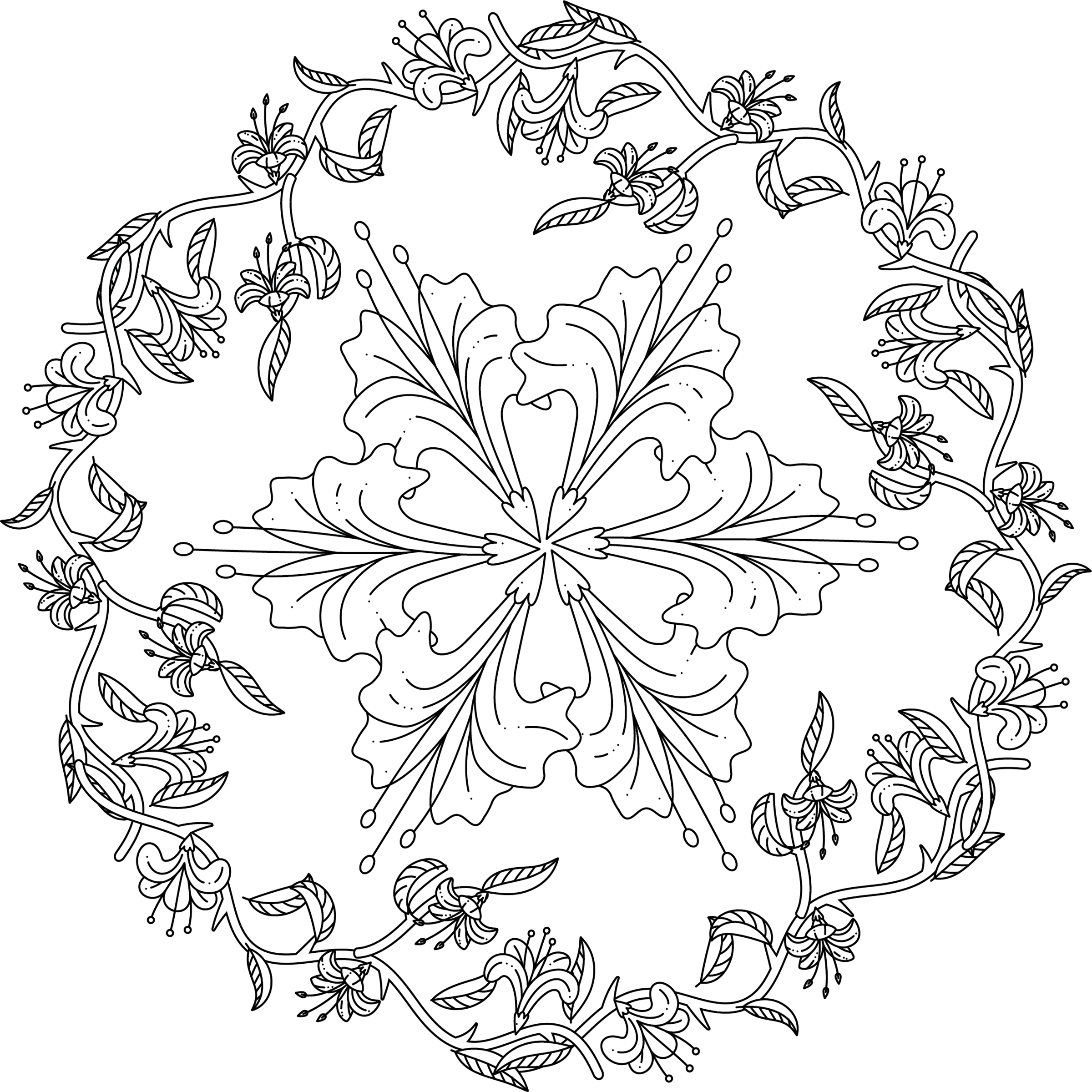 Colorist Heaven Jungle Coloring Book - CraftNest - Digital Crafting and Art