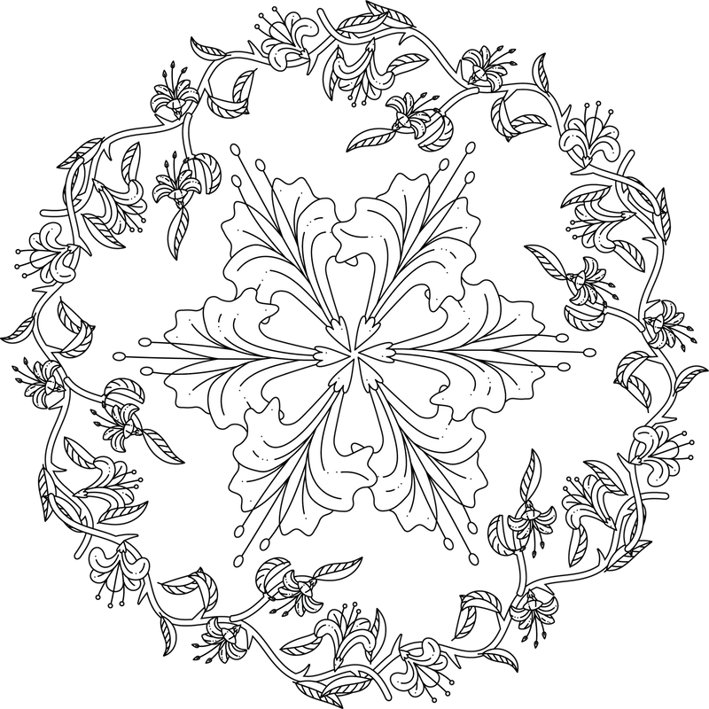 Colorist Heaven Jungle Coloring Book - CraftNest - Digital Crafting and Art