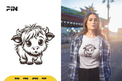 Kawaii Cow Chibi and Cute SVG Bundle - CraftNest - Digital Crafting and Art
