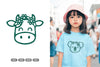 Kawaii Cow Clipart Bundle
