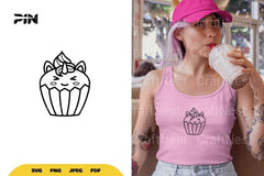 Kawaii Cupcake Clipart Bundle - CraftNest - Digital Crafting and Art