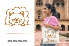 Kawaii Lion Head Clipart Bundle - CraftNest - Digital Crafting and Art
