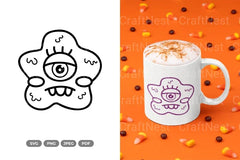 Kawaii Monster Doodle Clipart Bundle - CraftNest - Digital Crafting and Art