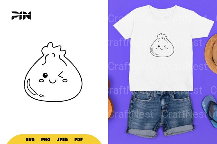 Kawaii Sushi SVG Bundle - CraftNest - Digital Crafting and Art