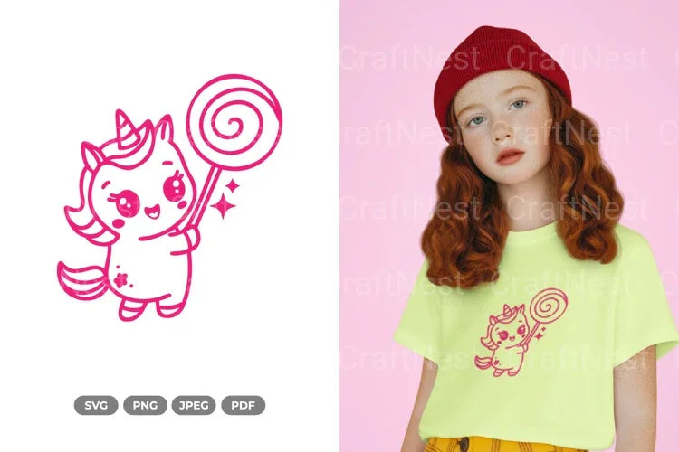 Kawaii Unicorn SVG Bundle - CraftNest - Digital Crafting and Art