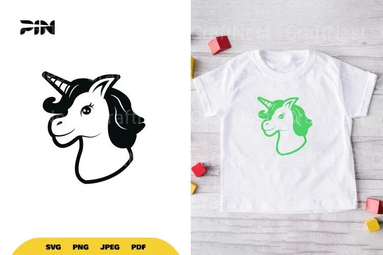 Kawaii Unicorn SVG Bundle - CraftNest - Digital Crafting and Art