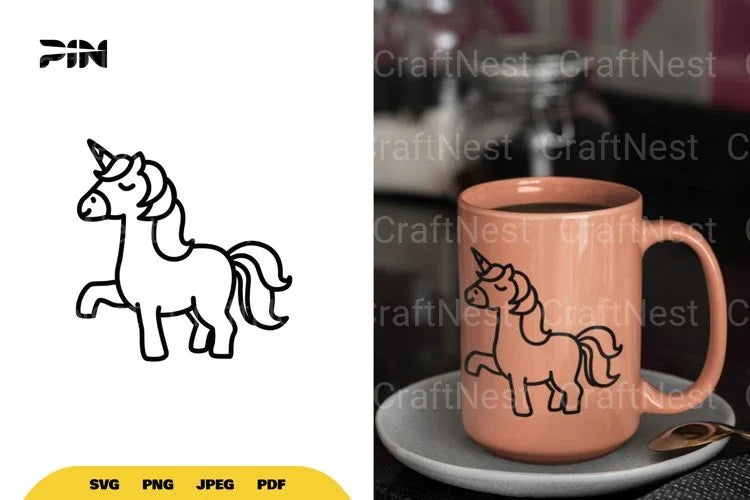 Kawaii Unicorn SVG Bundle - CraftNest - Digital Crafting and Art