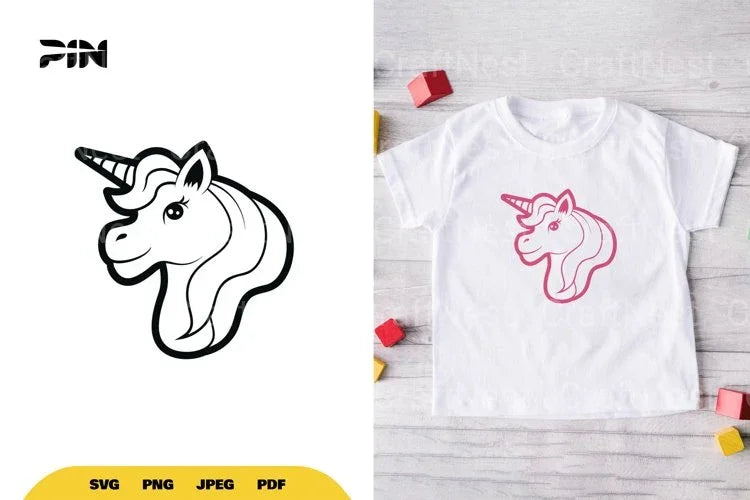 Kawaii Unicorn SVG Bundle - CraftNest - Digital Crafting and Art
