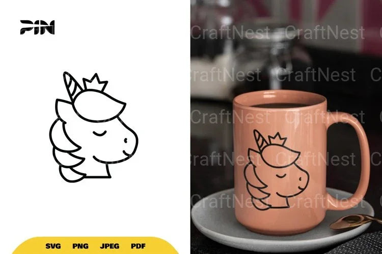 Kawaii Unicorn SVG Bundle - CraftNest - Digital Crafting and Art