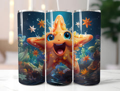 Kawaii Beach 2 Tumbler Wrap - CraftNest