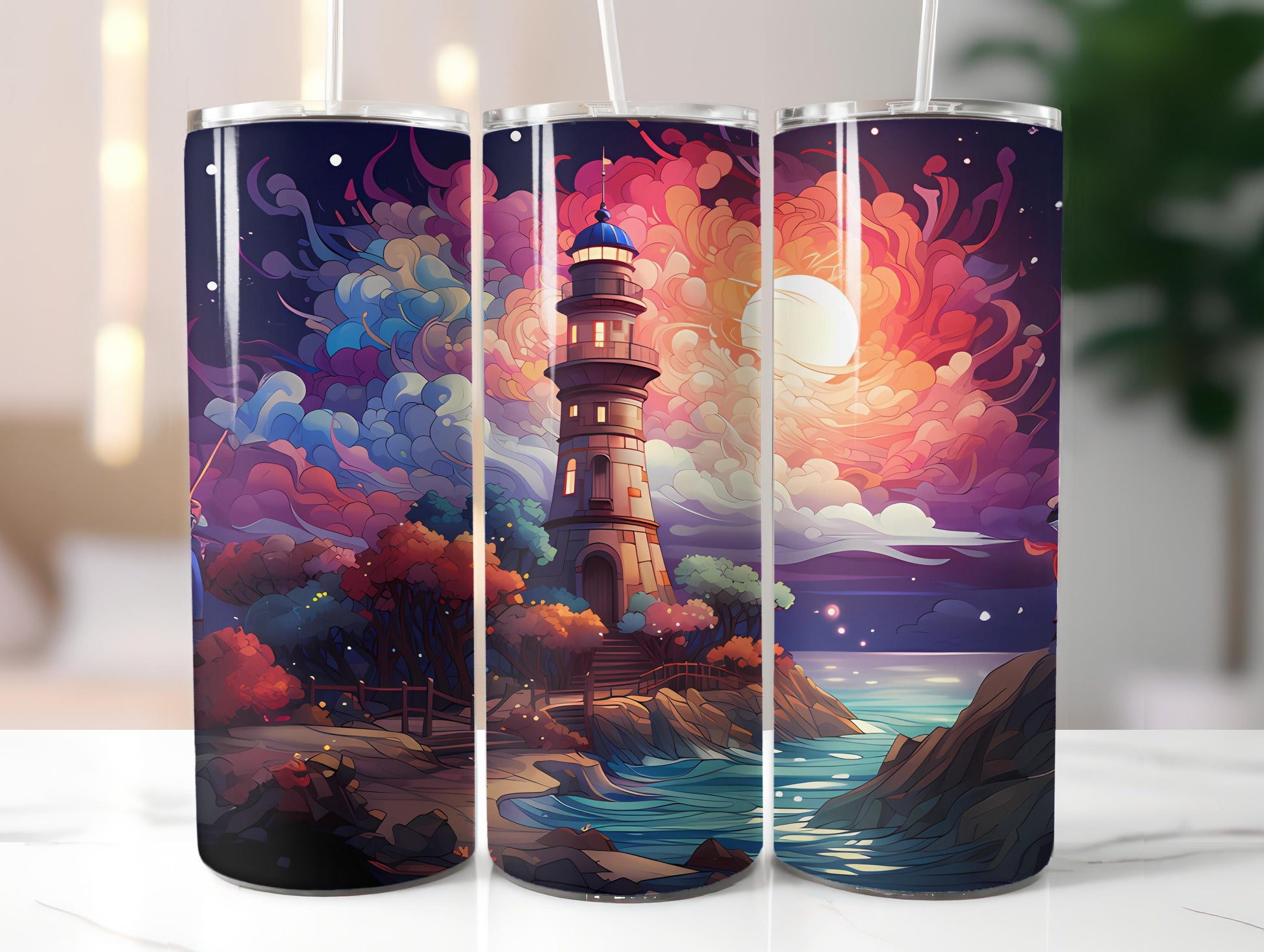 Kawaii Beach 2 Tumbler Wrap - CraftNest