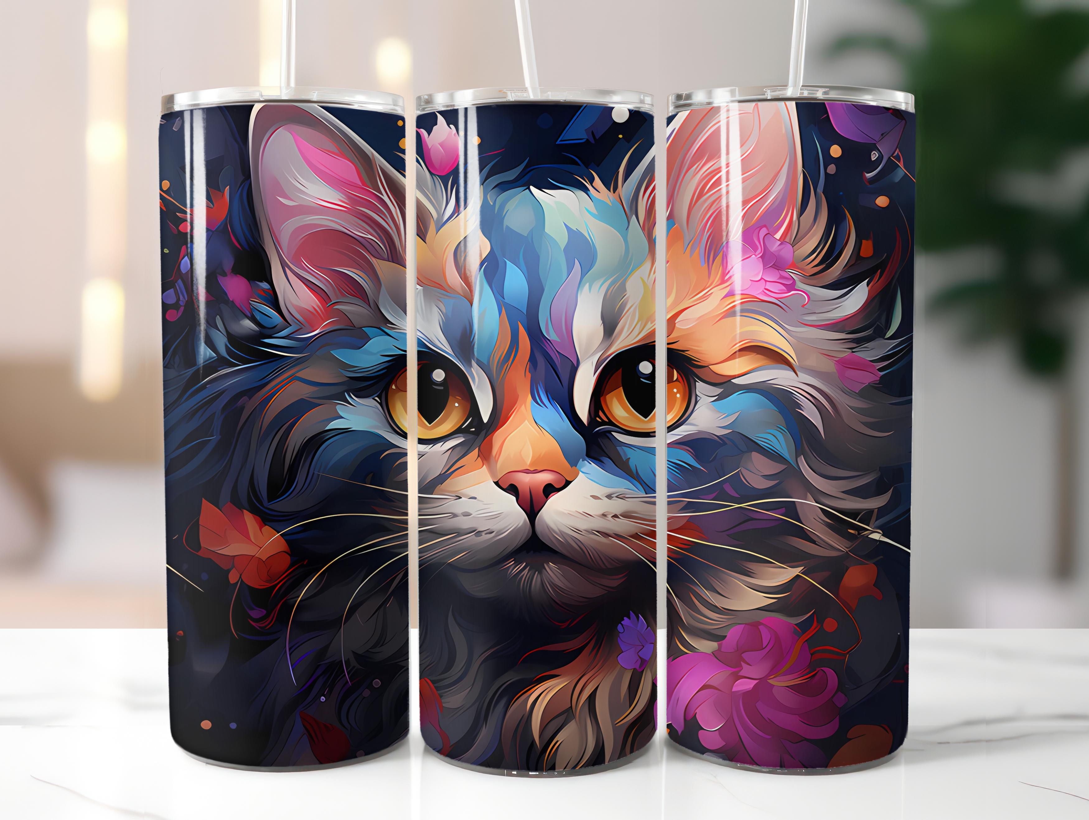 Kawaii Cats 4 Tumbler Wrap - CraftNest