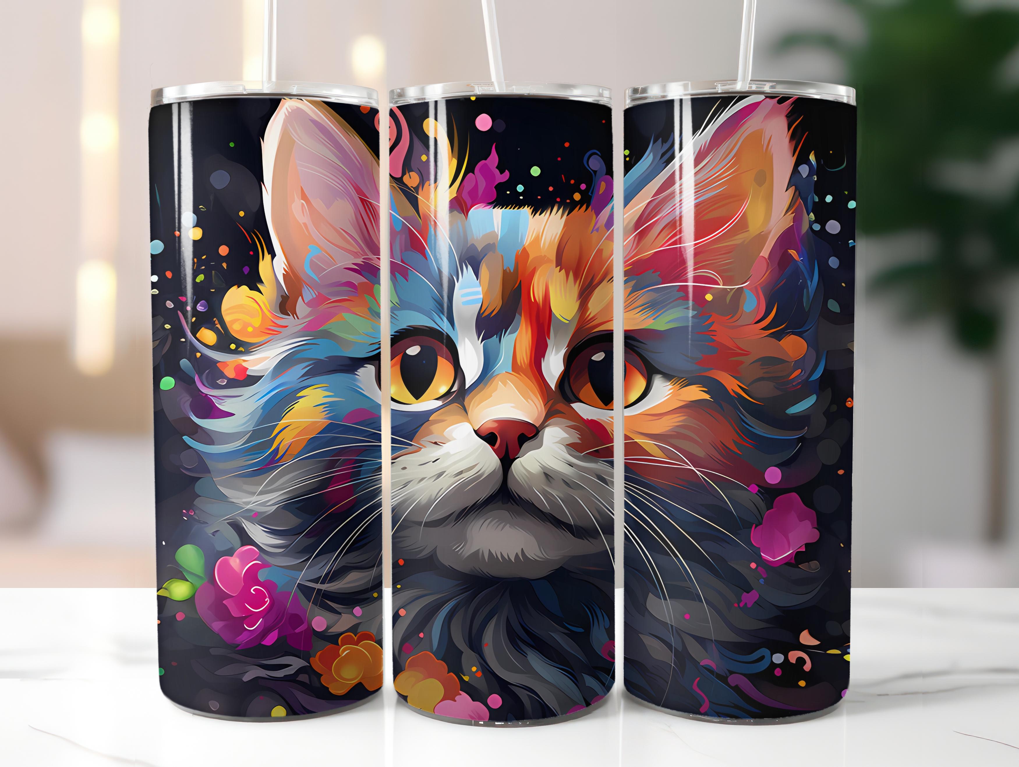 Kawaii Cats 4 Tumbler Wrap - CraftNest