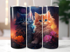 Kawaii Cats 5 Tumbler Wrap - CraftNest