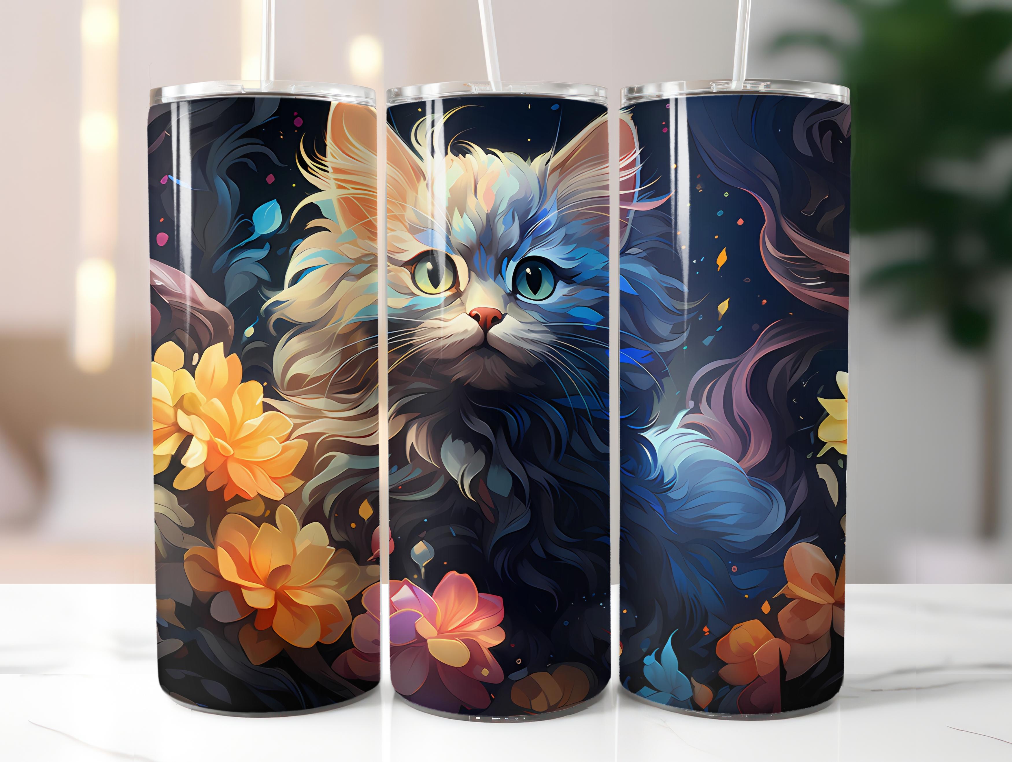 Kawaii Cats 2 Tumbler Wrap - CraftNest