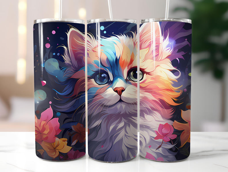 Kawaii Cats 2 Tumbler Wrap - CraftNest