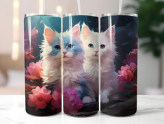 Kawaii Cats 4 Tumbler Wrap - CraftNest