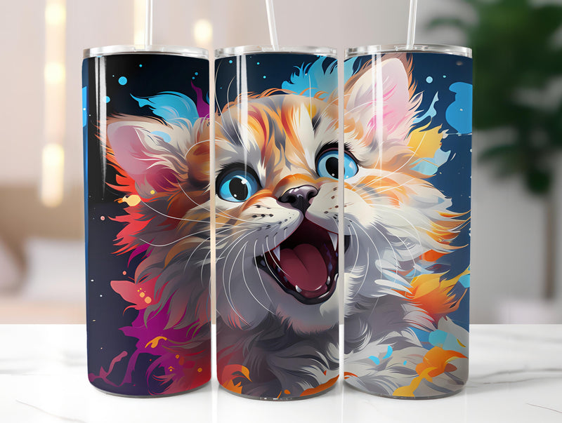 Kawaii Cats 5 Tumbler Wrap - CraftNest