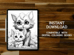 Kawaii Cats Coloring Books - CraftNest