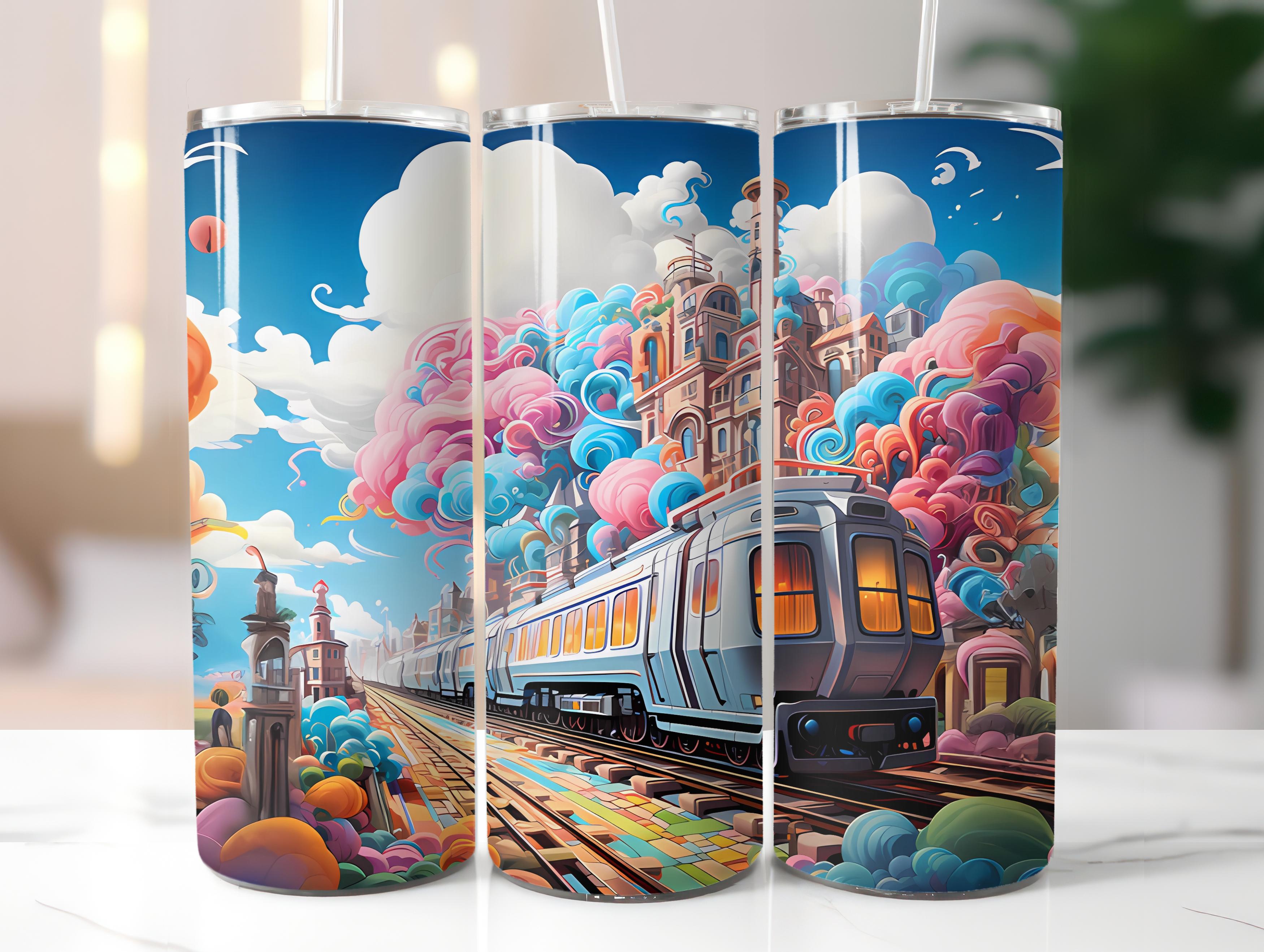 Kawaii Cityscapes 2 Tumbler Wrap - CraftNest