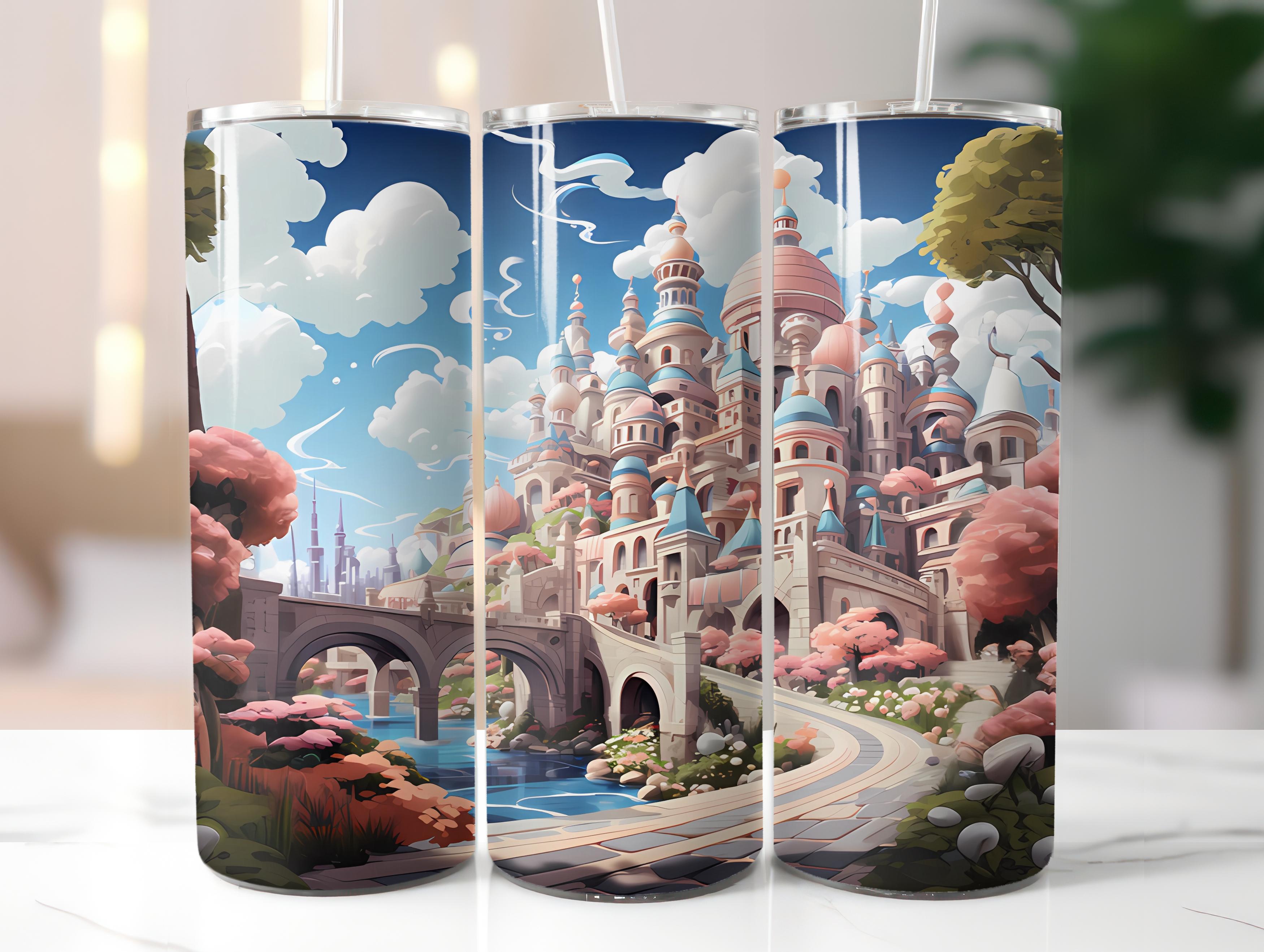 Kawaii Cityscapes 1 Tumbler Wrap - CraftNest