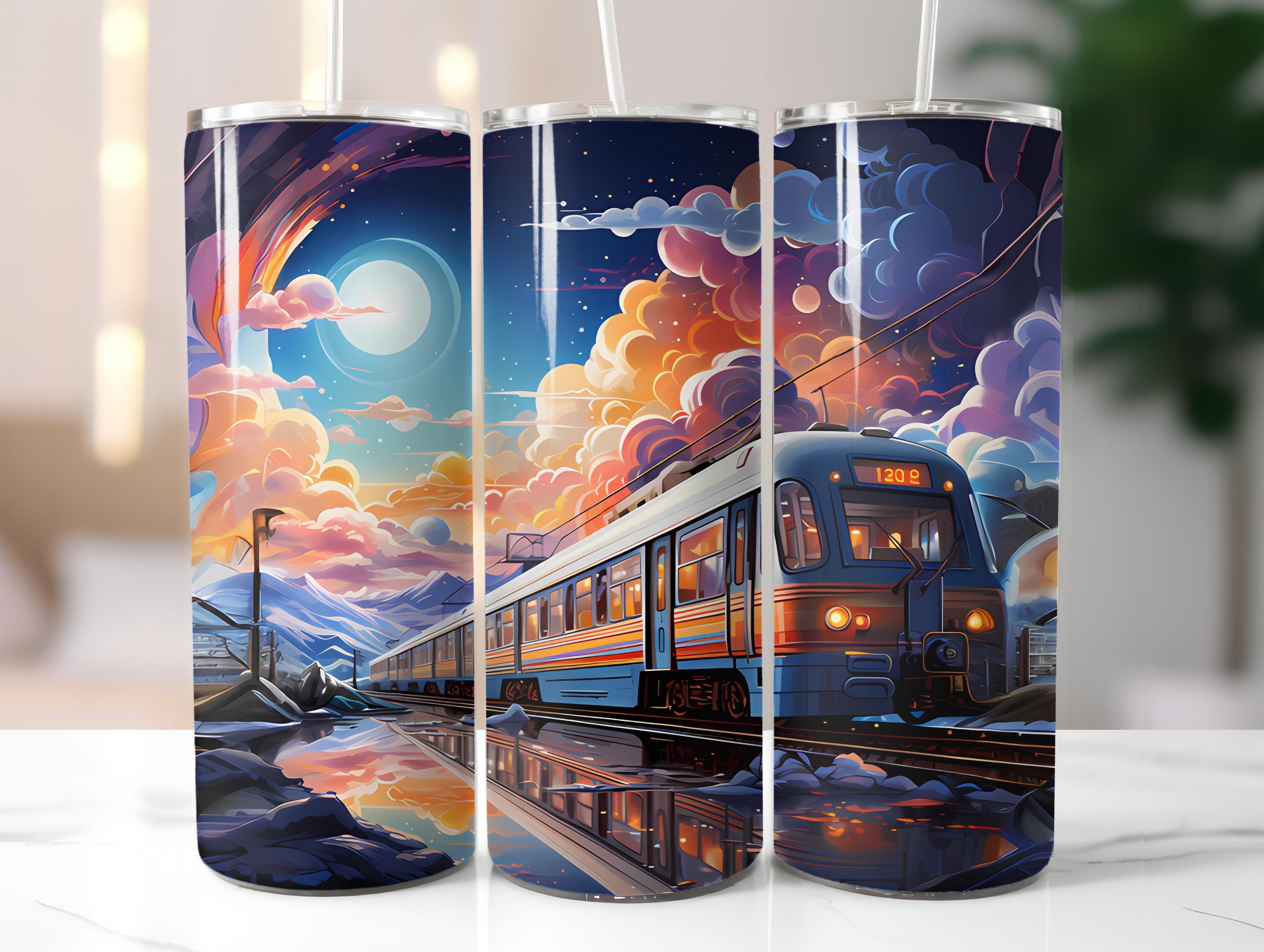 Kawaii Cityscapes 3 Tumbler Wrap - CraftNest