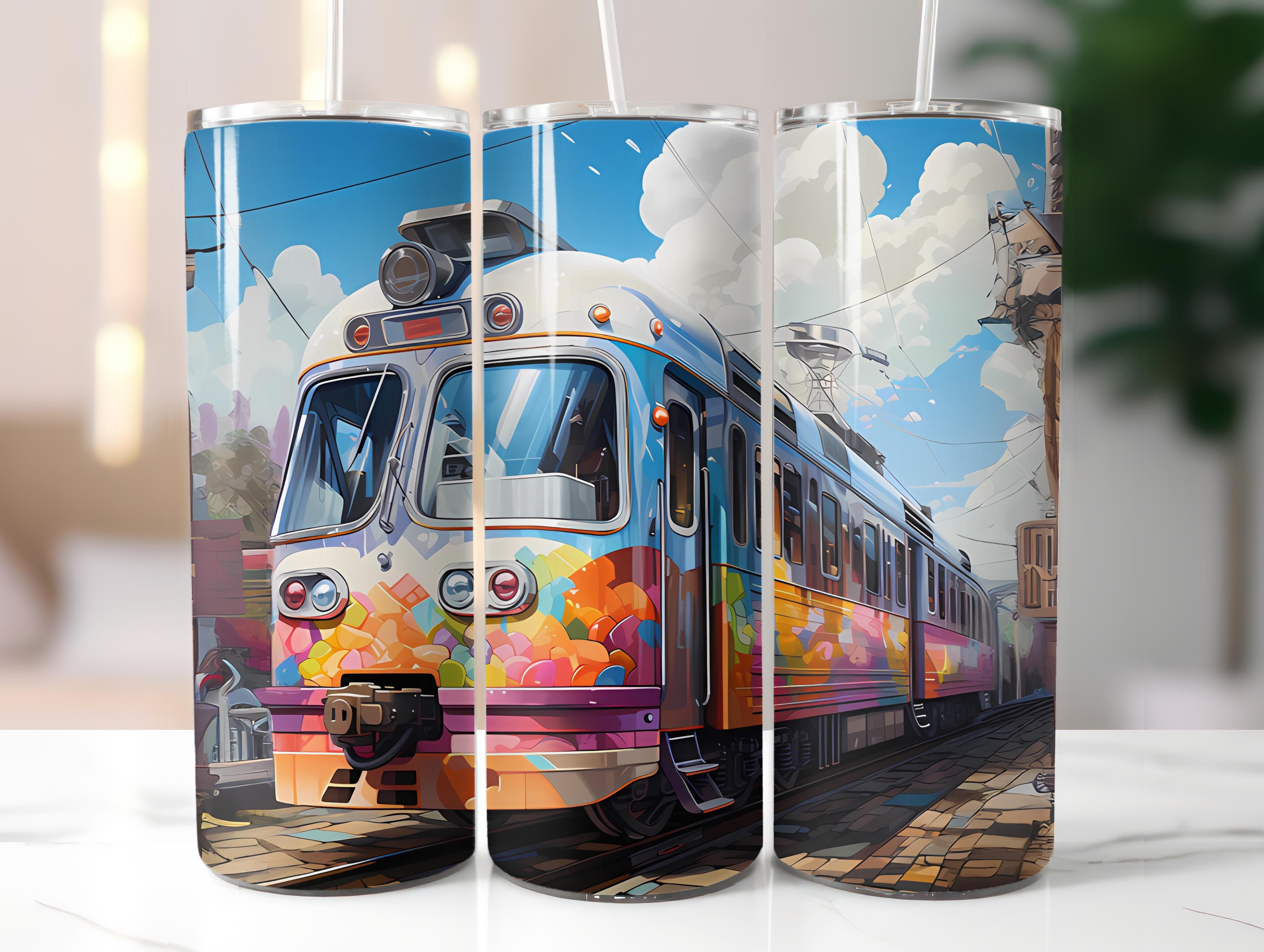 Kawaii Cityscapes 3 Tumbler Wrap - CraftNest