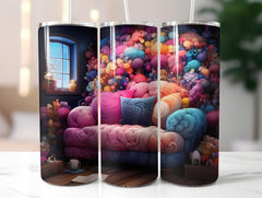 Kawaii Cozy 2 Tumbler Wrap - CraftNest