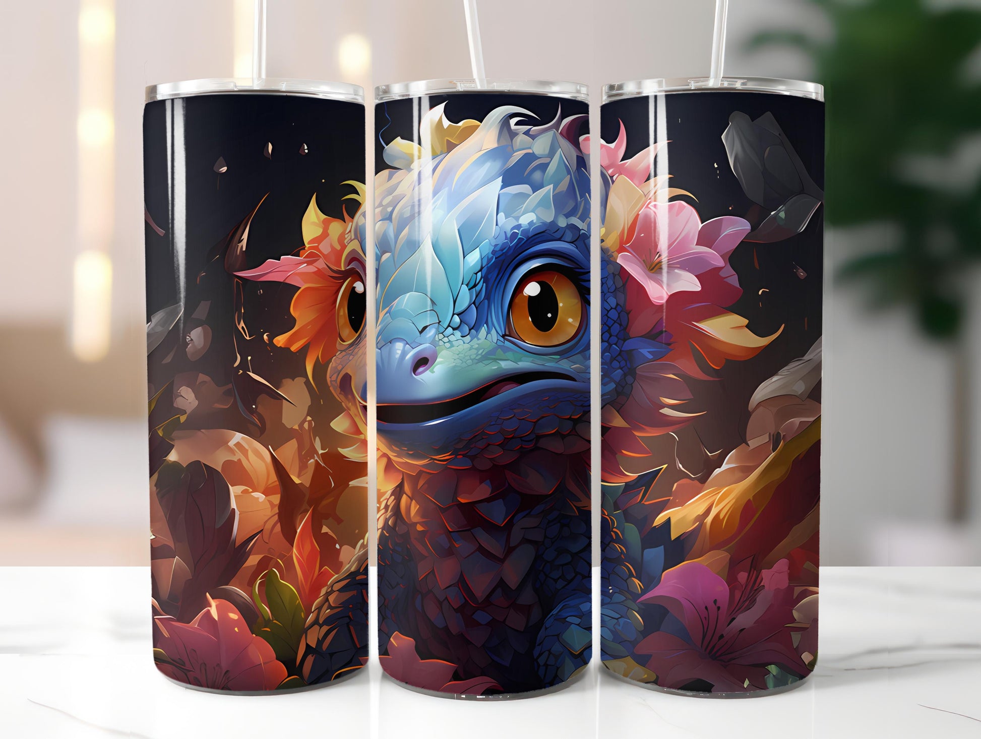 Kawaii Dinos 1 Tumbler Wrap - CraftNest