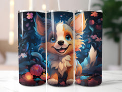 Kawaii Dogs 1 Tumbler Wrap - CraftNest