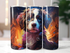 Kawaii Dogs 2 Tumbler Wrap - CraftNest