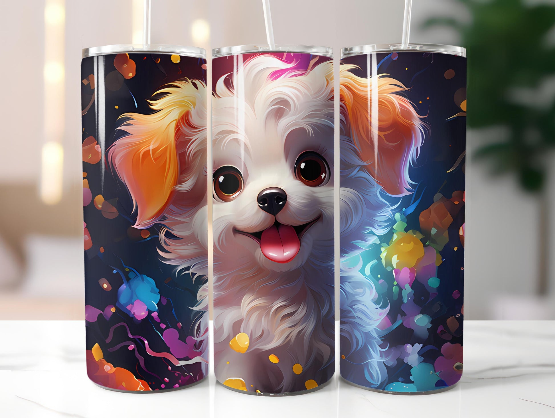 Kawaii Dogs 2 Tumbler Wrap - CraftNest