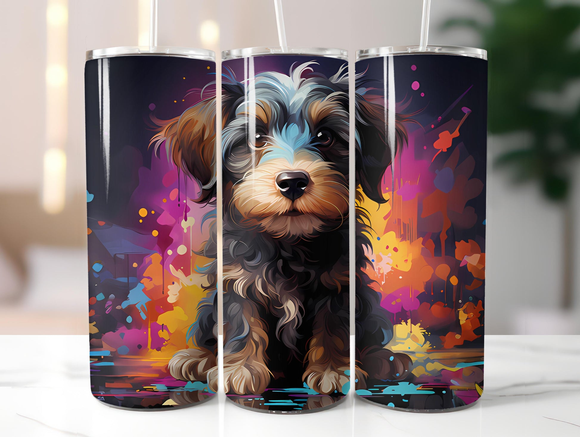 Kawaii Dogs 2 Tumbler Wrap - CraftNest