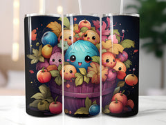 Kawaii Fall 1 Tumbler Wrap - CraftNest