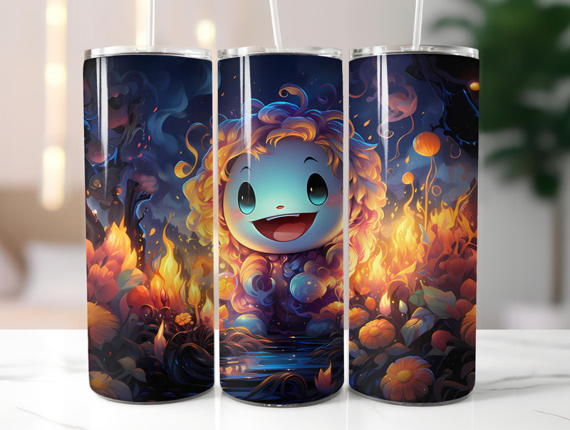 Kawaii Fall 3 Tumbler Wrap - CraftNest