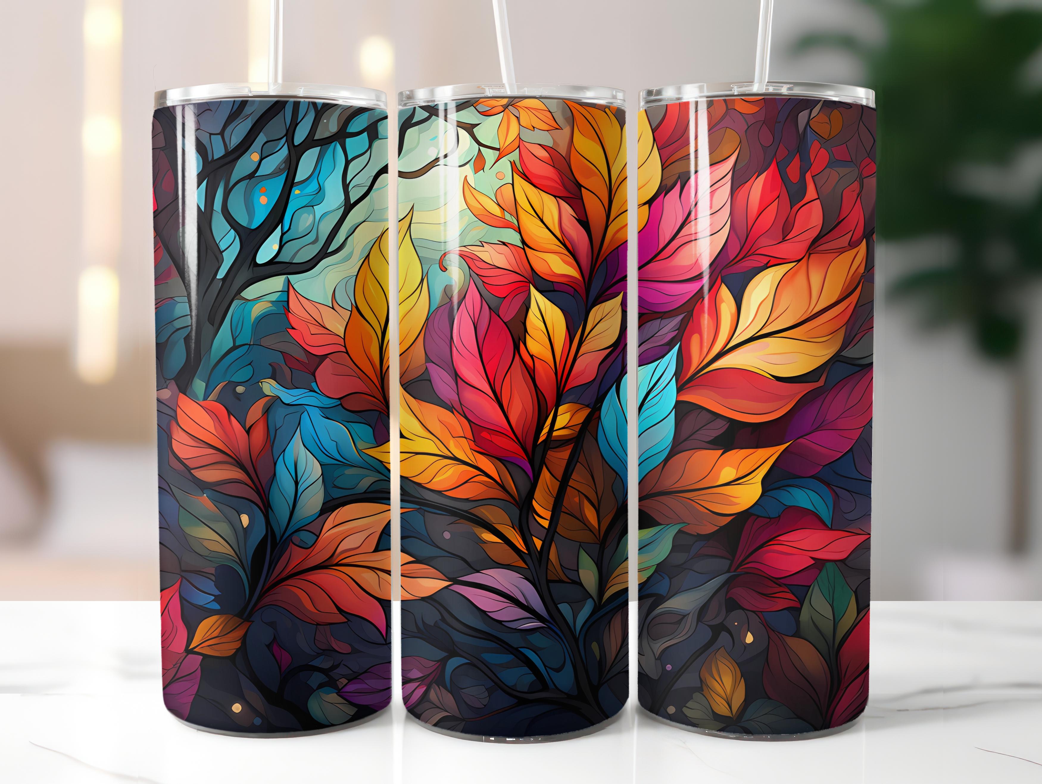 Kawaii Fall 3 Tumbler Wrap - CraftNest