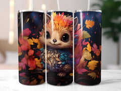 Kawaii Fall 3 Tumbler Wrap - CraftNest