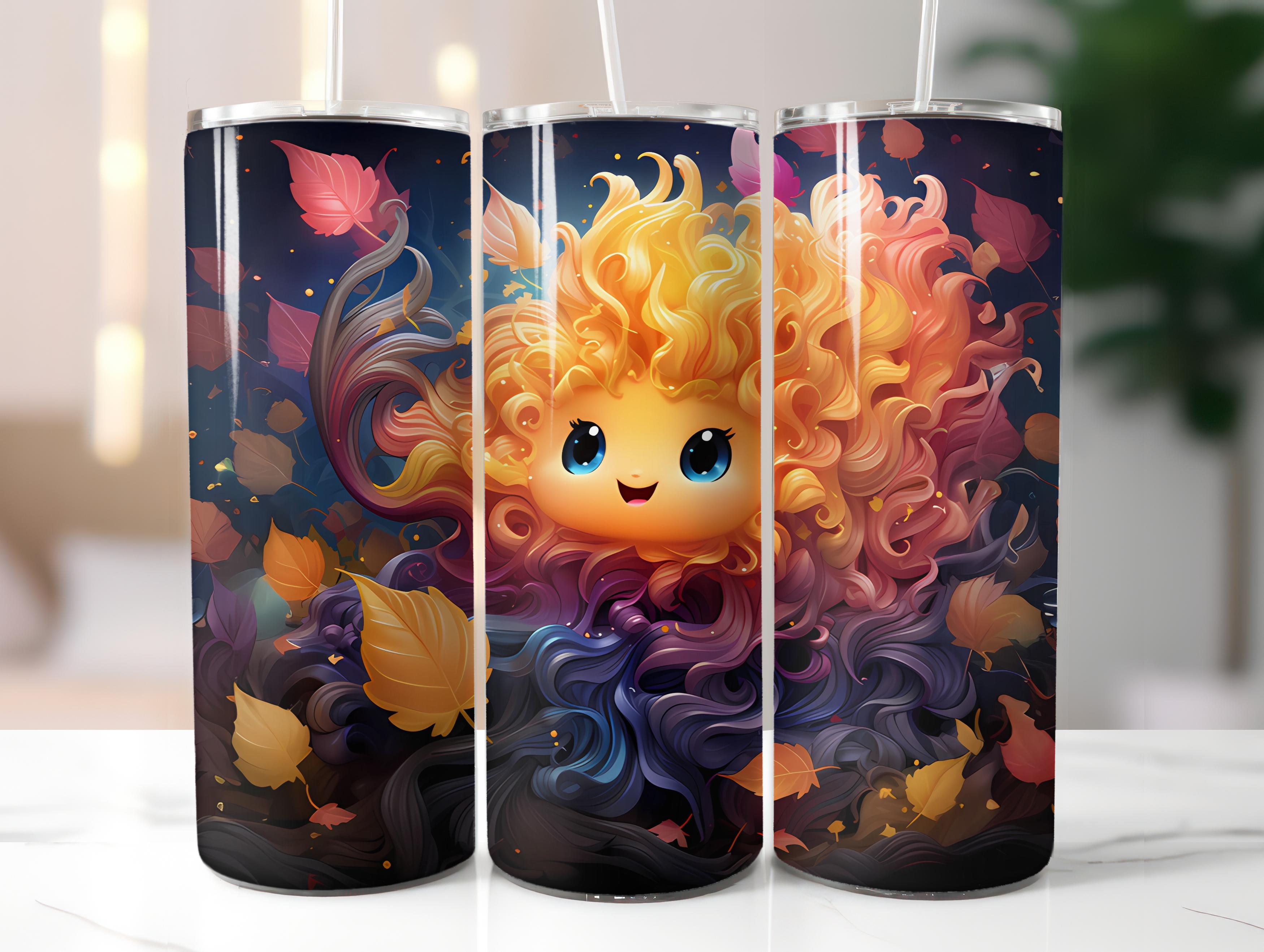 Kawaii Fall 1 Tumbler Wrap - CraftNest