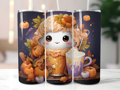 Kawaii Fall 1 Tumbler Wrap - CraftNest