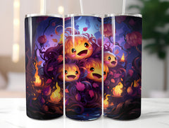 Kawaii Fall 3 Tumbler Wrap - CraftNest