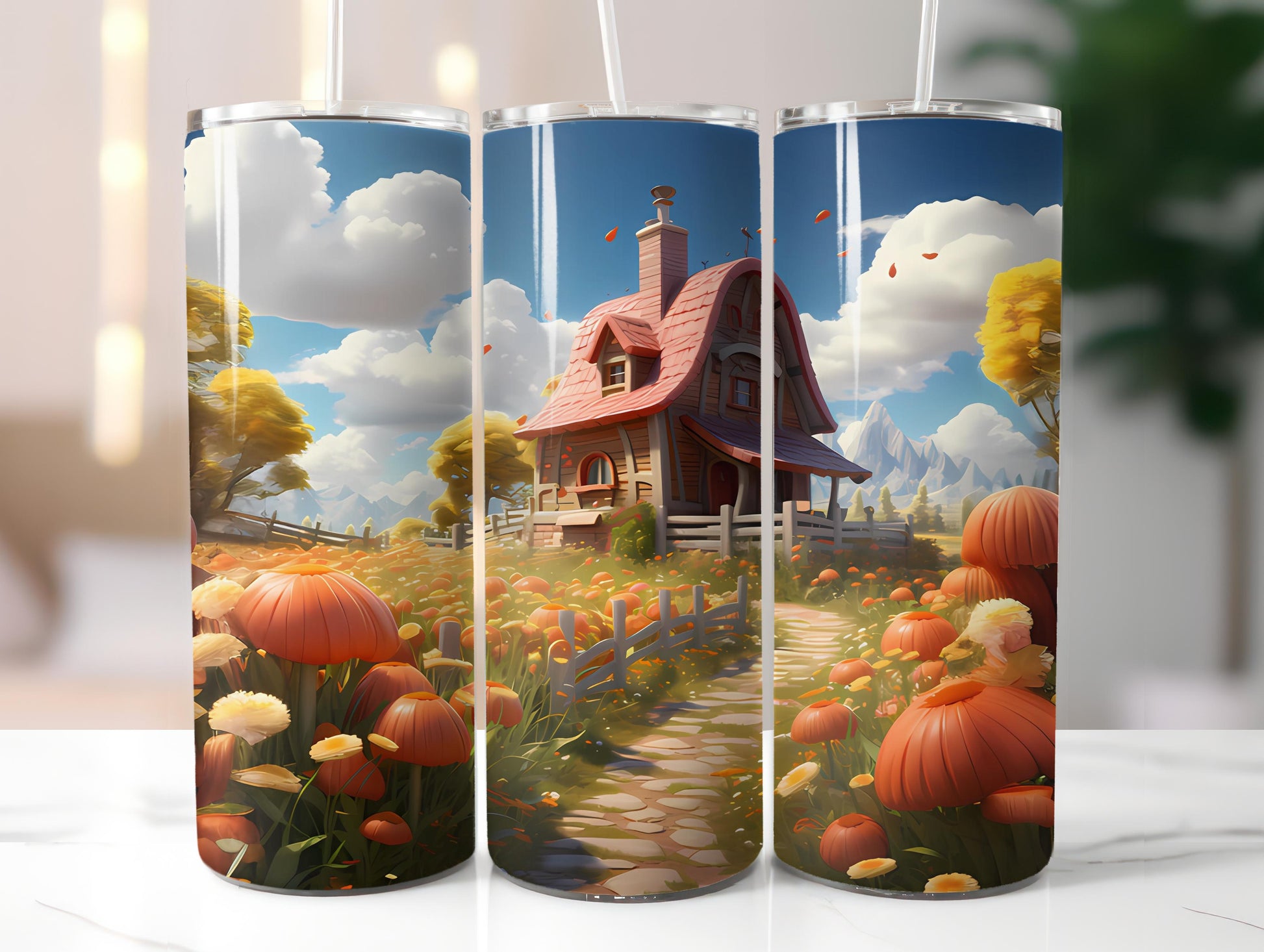 Kawaii Farming 3 Tumbler Wrap - CraftNest