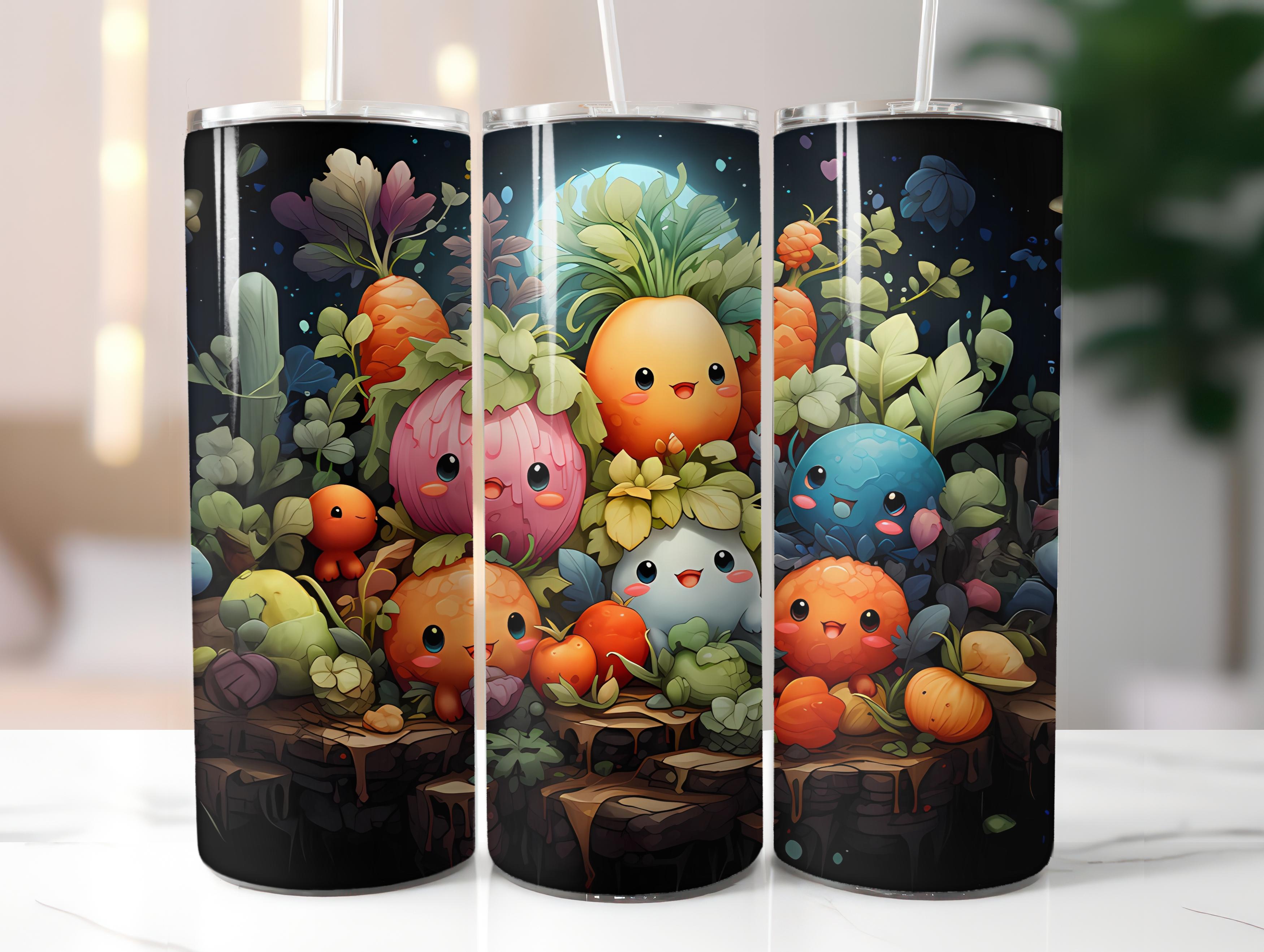 Kawaii Farming 3 Tumbler Wrap - CraftNest