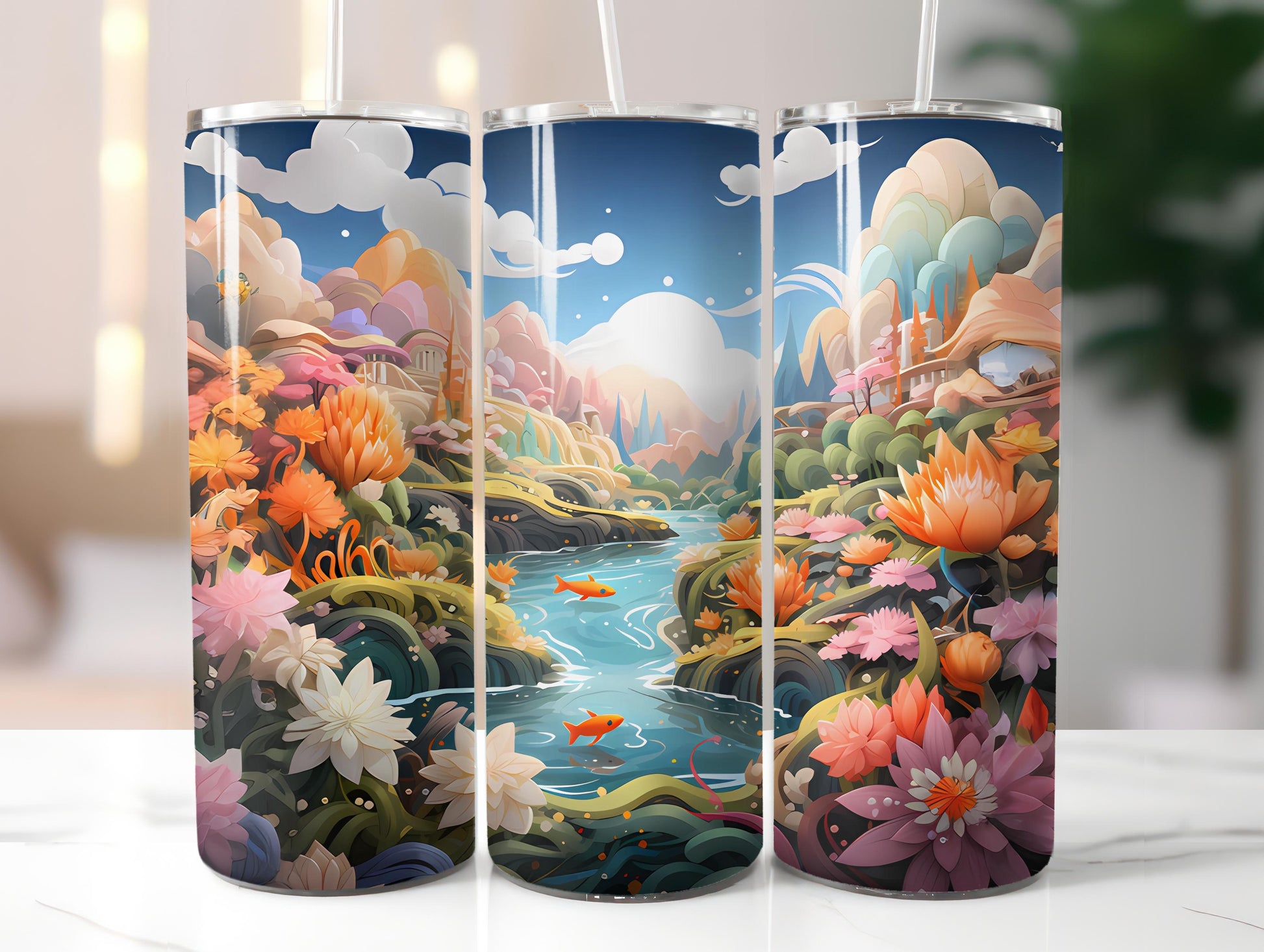 Kawaii Farming 3 Tumbler Wrap - CraftNest