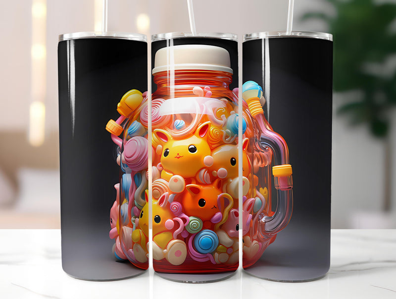 Kawaii Farming 1 Tumbler Wrap - CraftNest