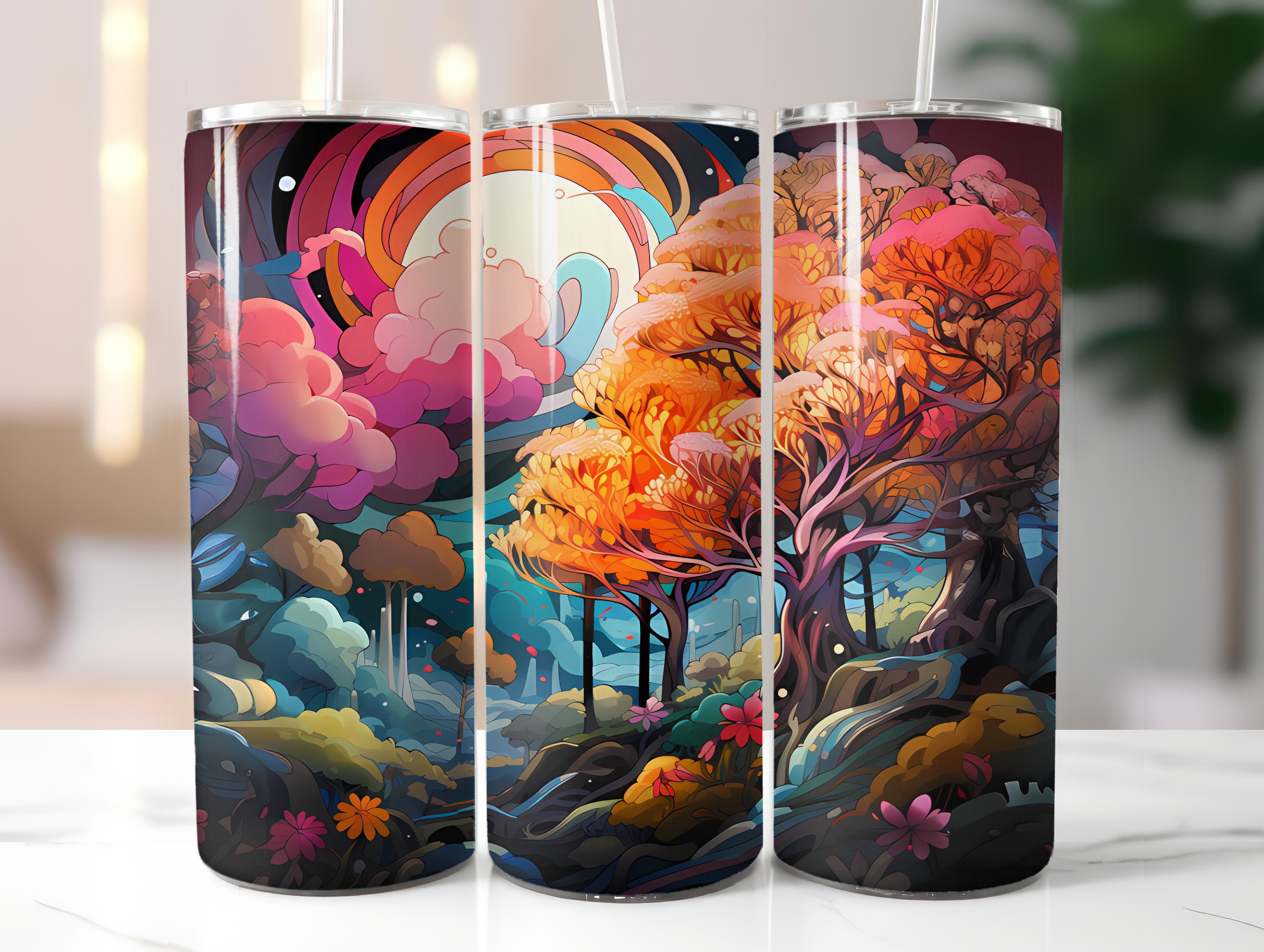 Kawaii Forest 1 Tumbler Wrap - CraftNest