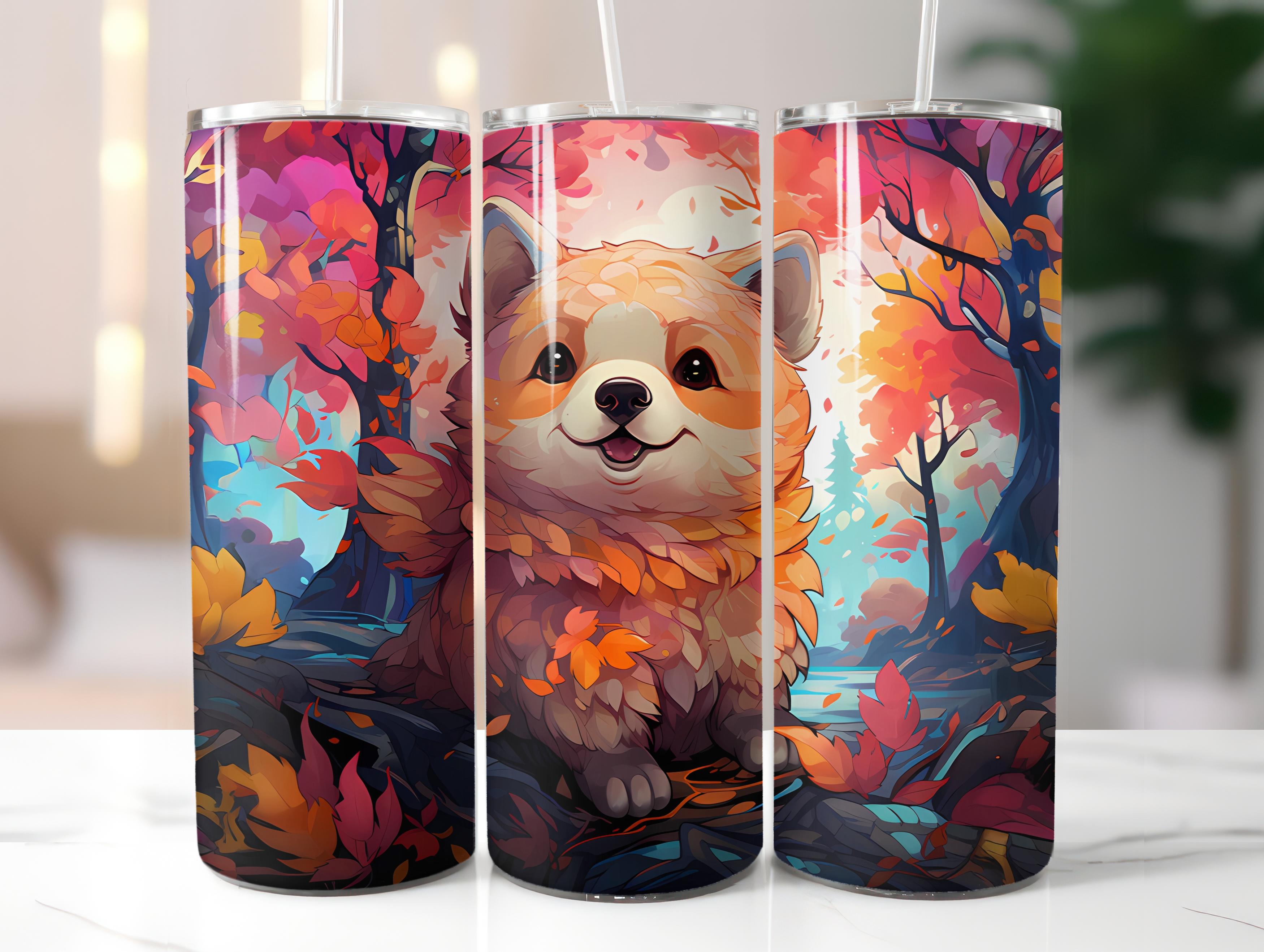 Kawaii Forest 3 Tumbler Wrap - CraftNest