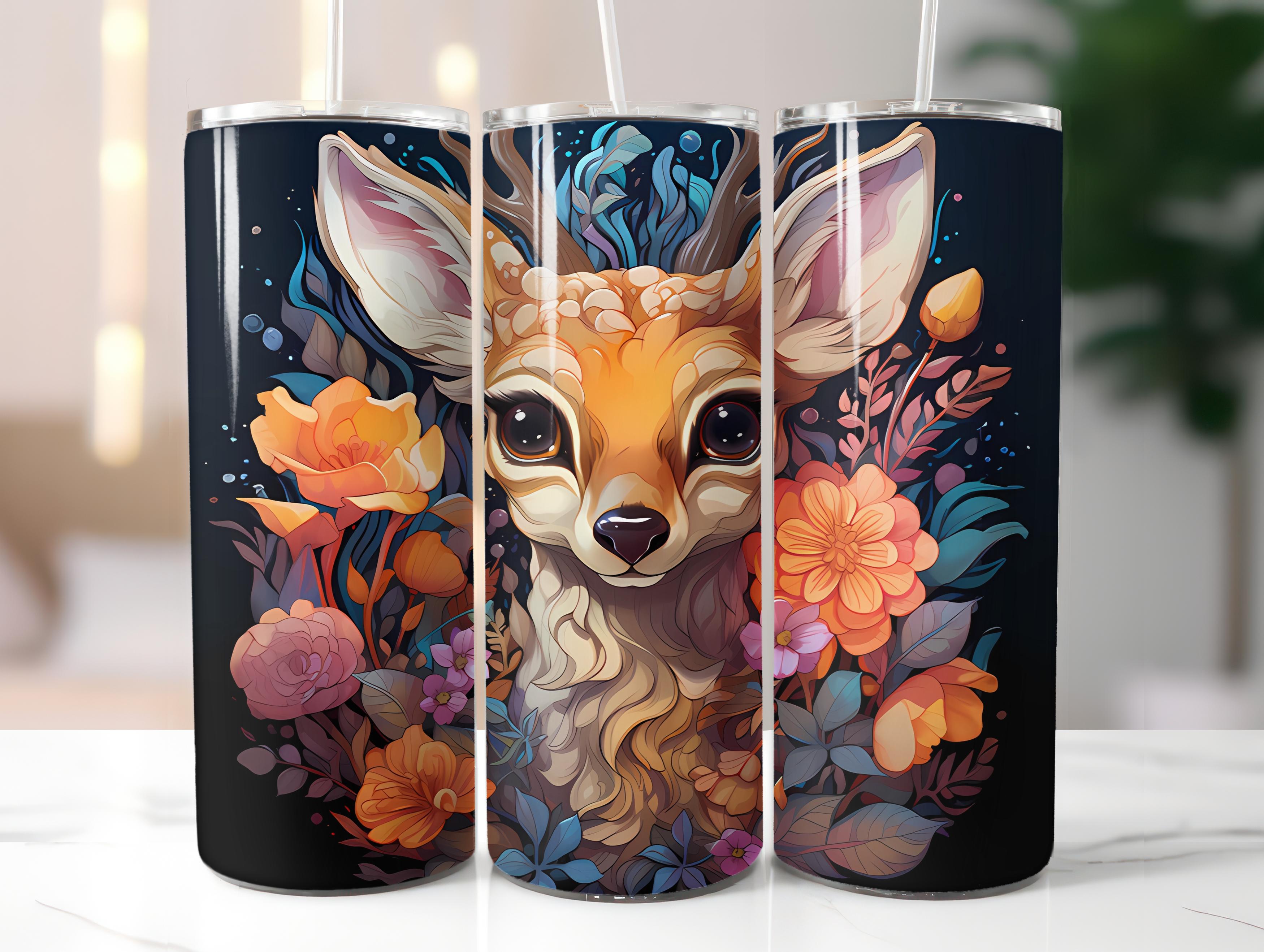 Kawaii Forest 3 Tumbler Wrap - CraftNest