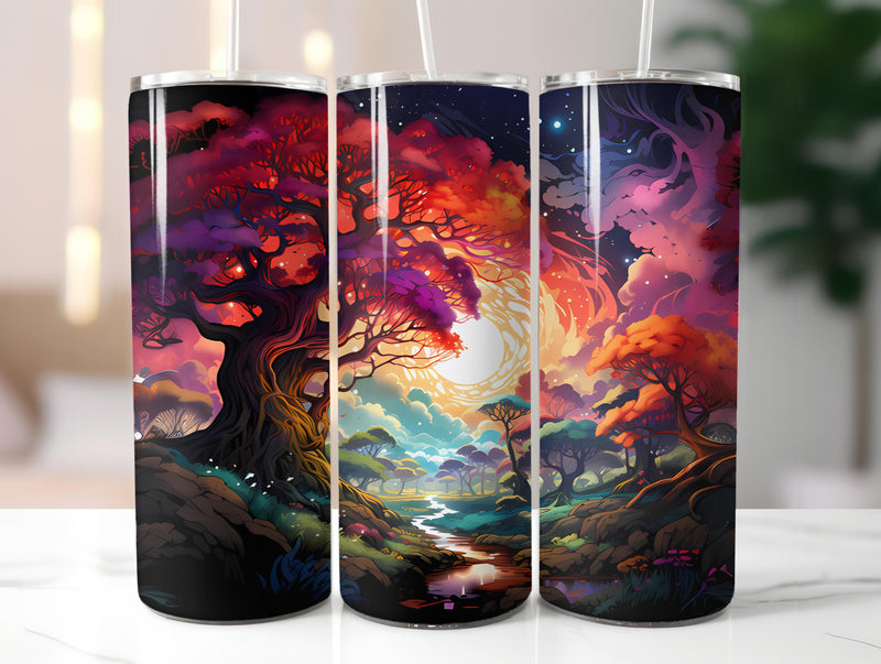 Kawaii Forest 4 Tumbler Wrap - CraftNest