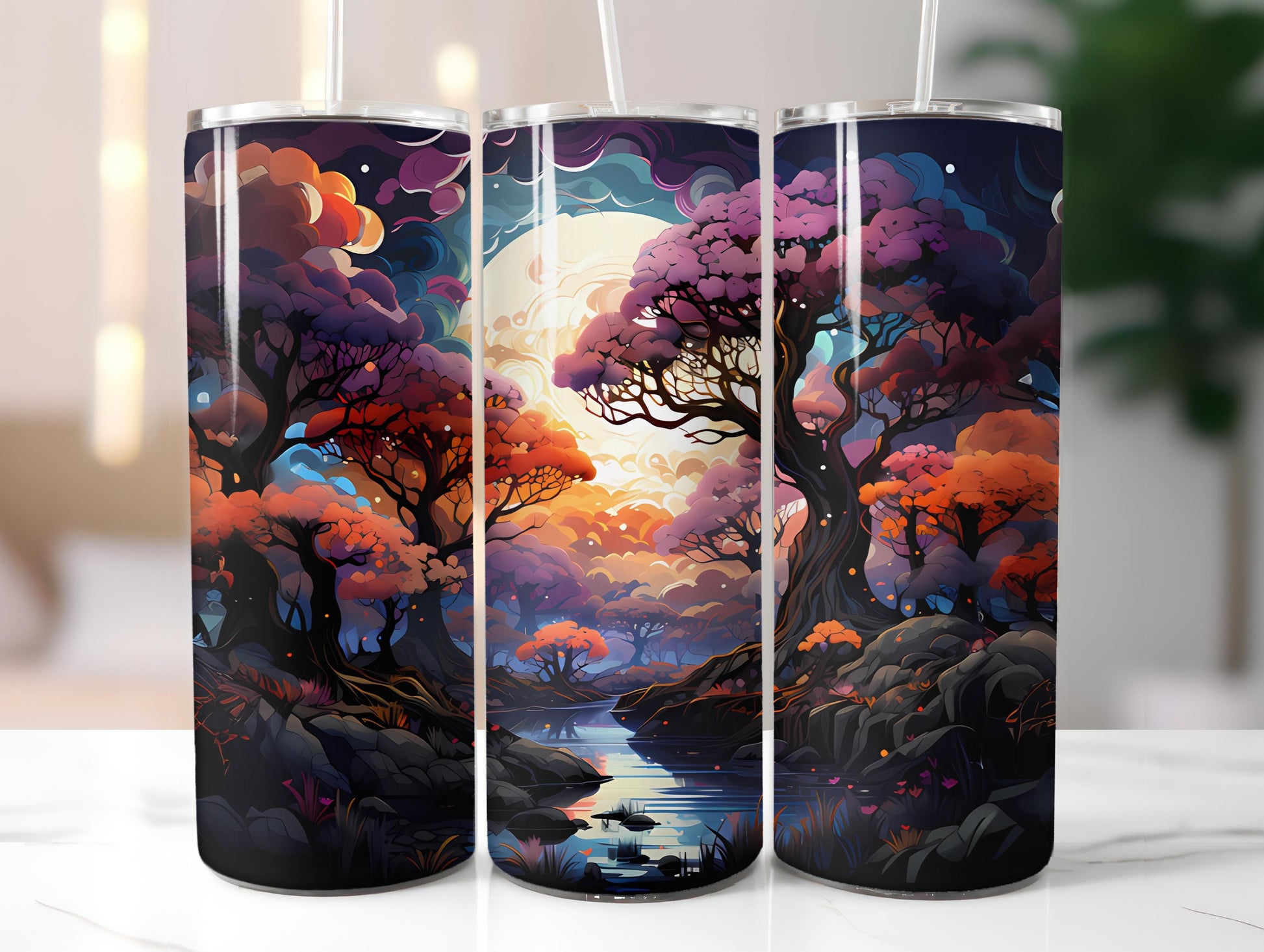 Kawaii Forest 2 Tumbler Wrap - CraftNest