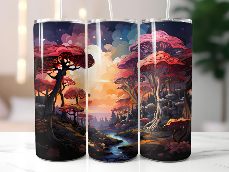 Kawaii Forest 3 Tumbler Wrap - CraftNest